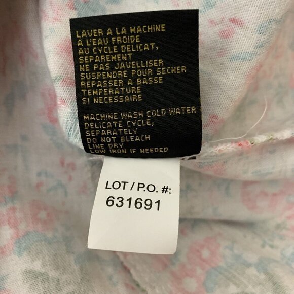 Tribal Jeans Womens Jacket Size L Floral Denim 90's Y2K Cottagecore Pink Spring - Picture 11 of 15